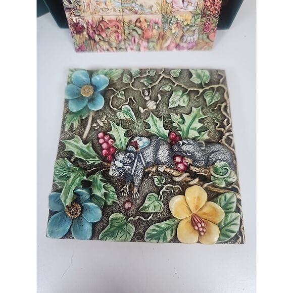 VTG Harmony Kingdom Picturesque - Byron's Secret Garden Two Blind Mice - Picture 4 of 6